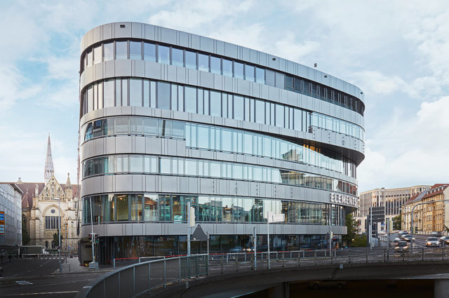 Stuttgart, Caleido, Neubau Wohn- und Geschäftshaus