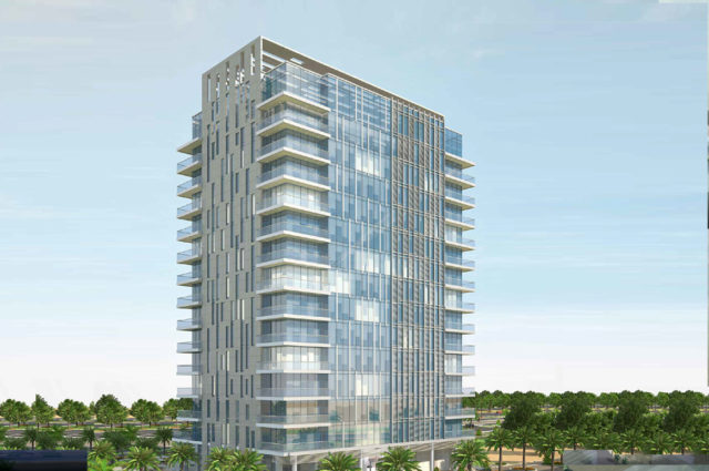 Abu Dhabi, Neubau Wohn-Tower Raha Beach