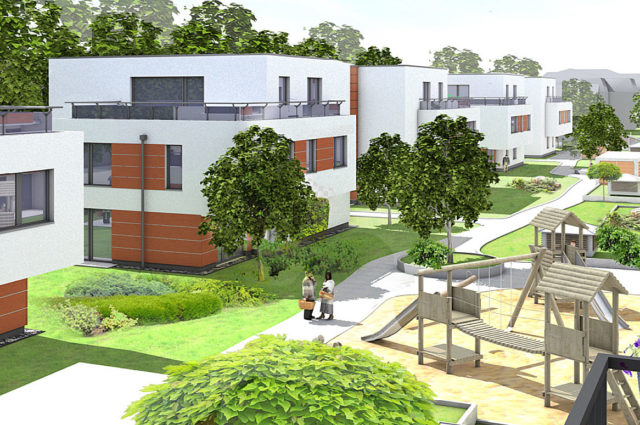 Dresden, Neubau Wohn-Quartier