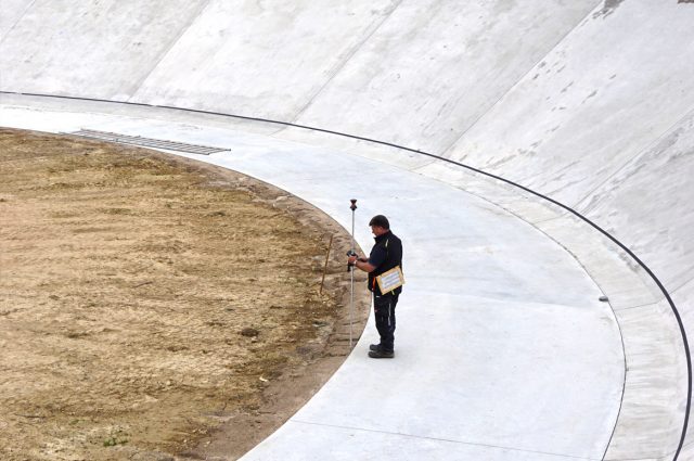Dudenhofen, Sanierung Radrennbahn