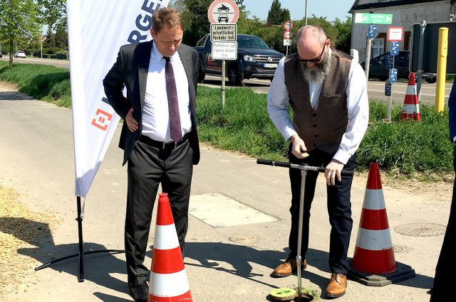 Einweihung Wasserhauptleitung 